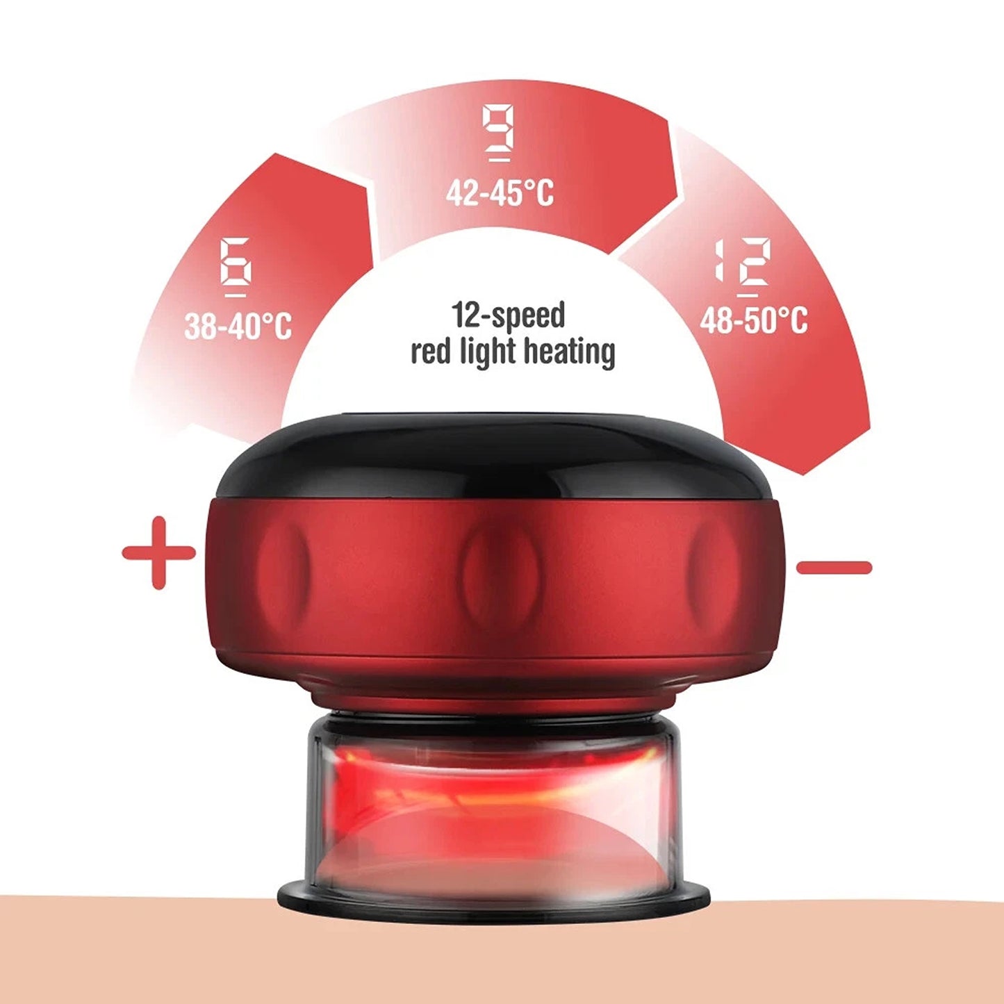 Electric Cupping Therapy Machine with Heat and Suction