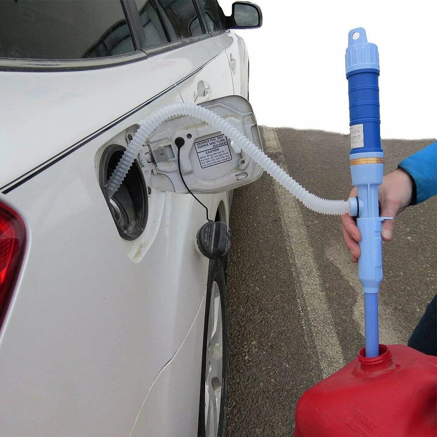 Electric Battery Powered Liquid Transfer Pump For Water Fuel And Oil - Random Colour