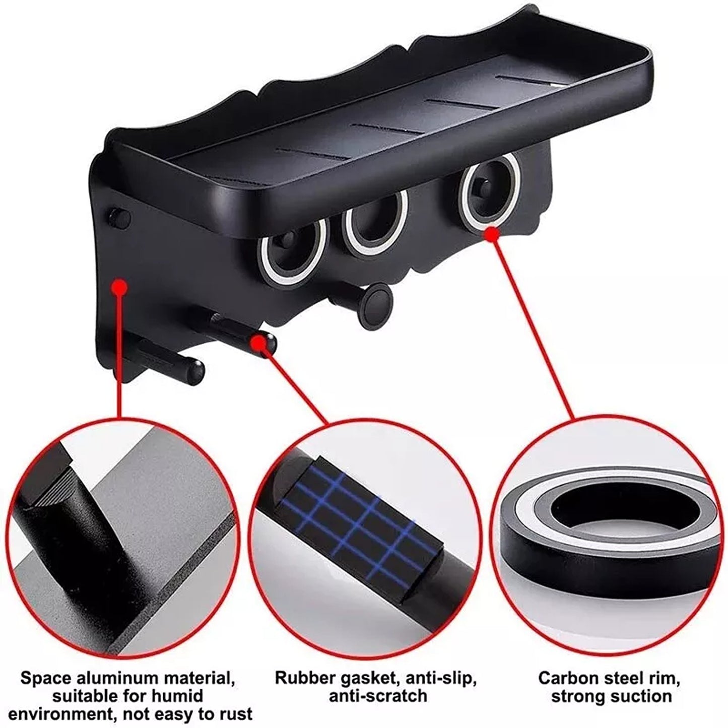 Magnetic Hair Dryer Holder Wall Mount for Dyson Air Vent
