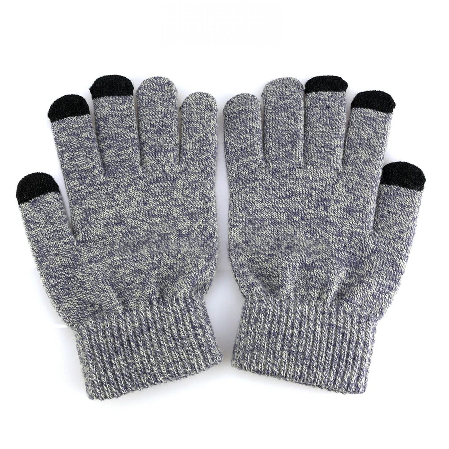 Touchscreen Winter Gloves Soft Wool for Men and Women Mobile Friendly