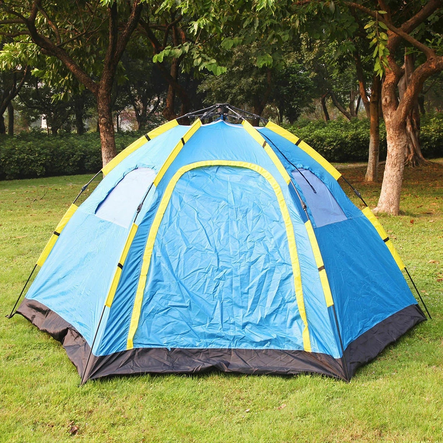 6 Person Pop Up Camping Tent Quick Set Up Outdoor Shelter