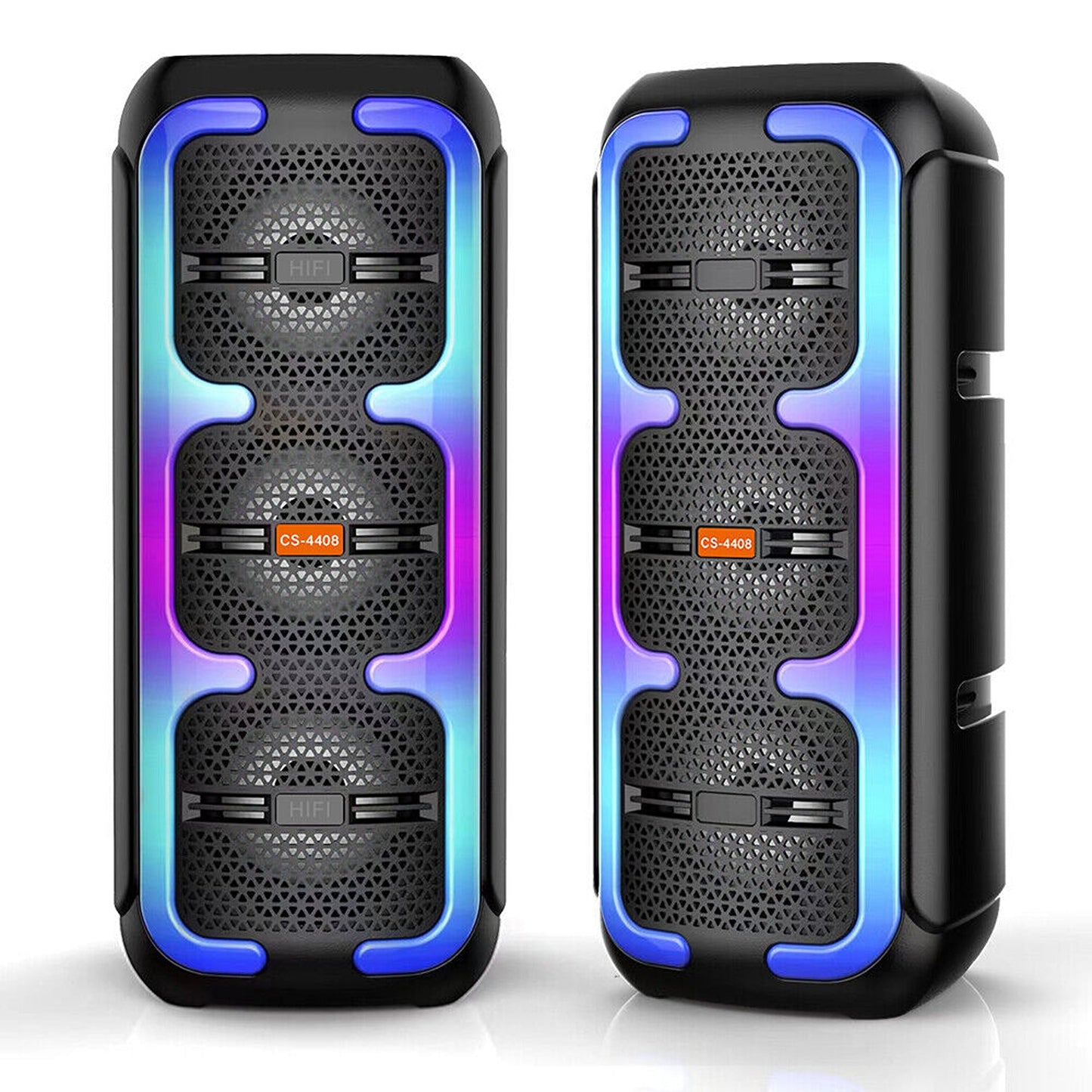 Party Bass RGB LED Karaoke Speaker