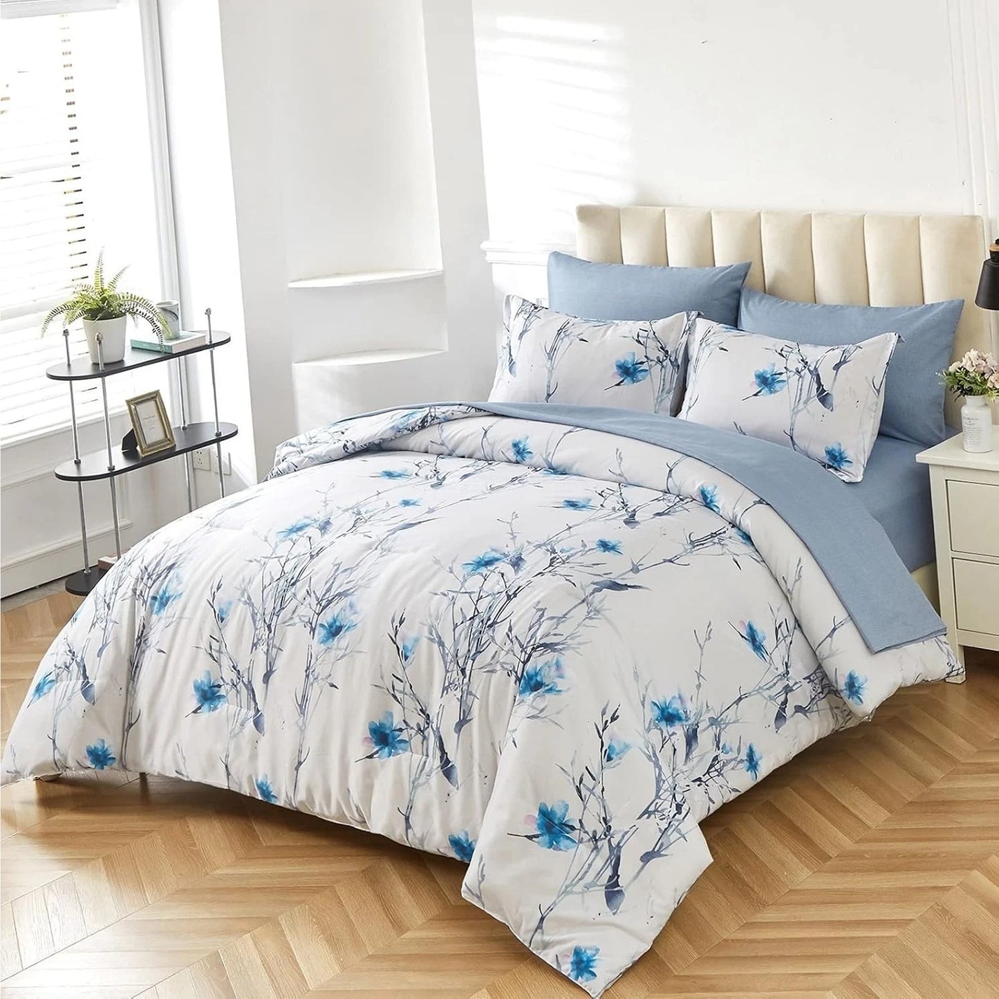 Mist Ultra Soft Bedding Set Duvet Doona Cover with Pillowcases