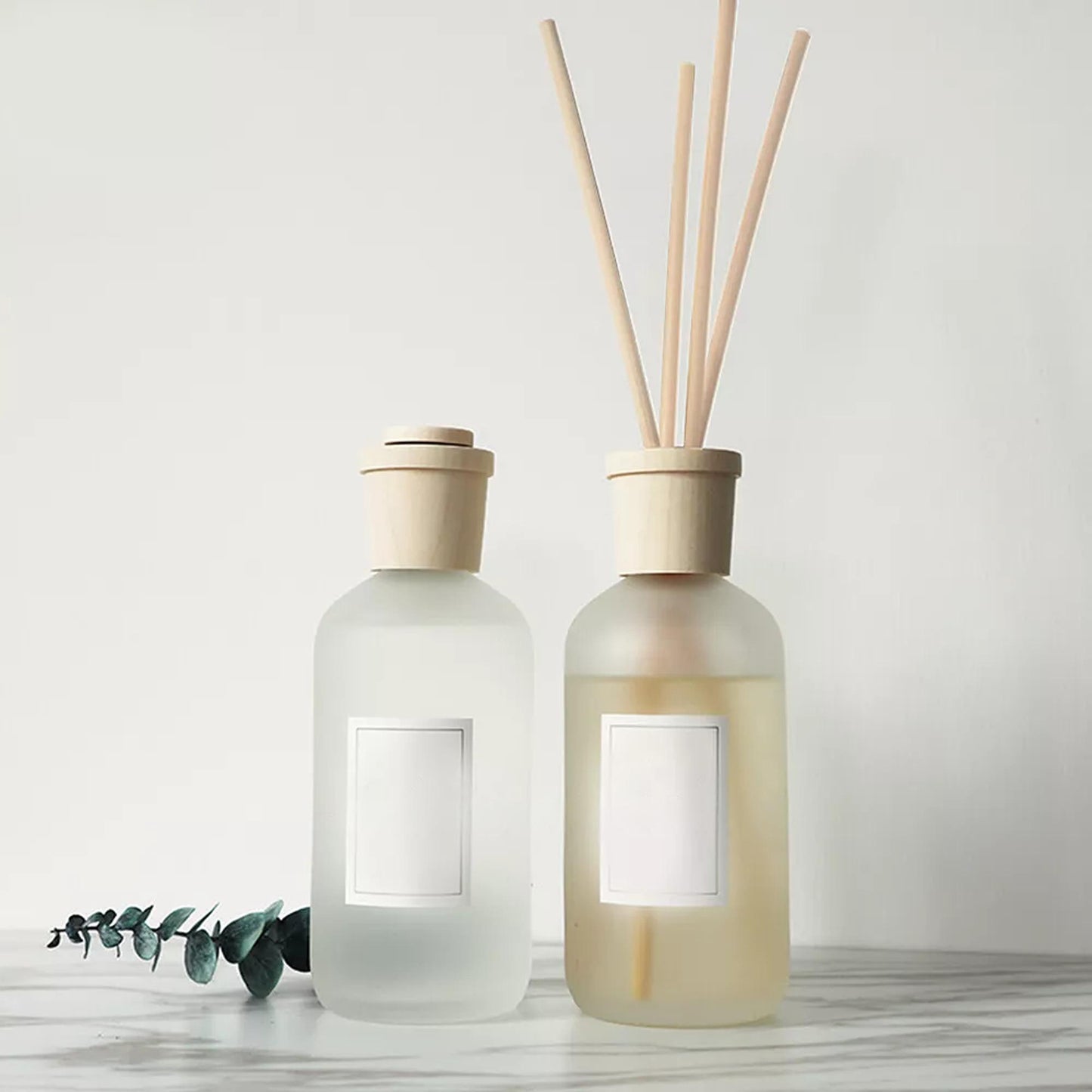 Premium Reed Diffuser Reeds Fiber Sticks Aromatherapy Home Office Bulk Pack - 40x