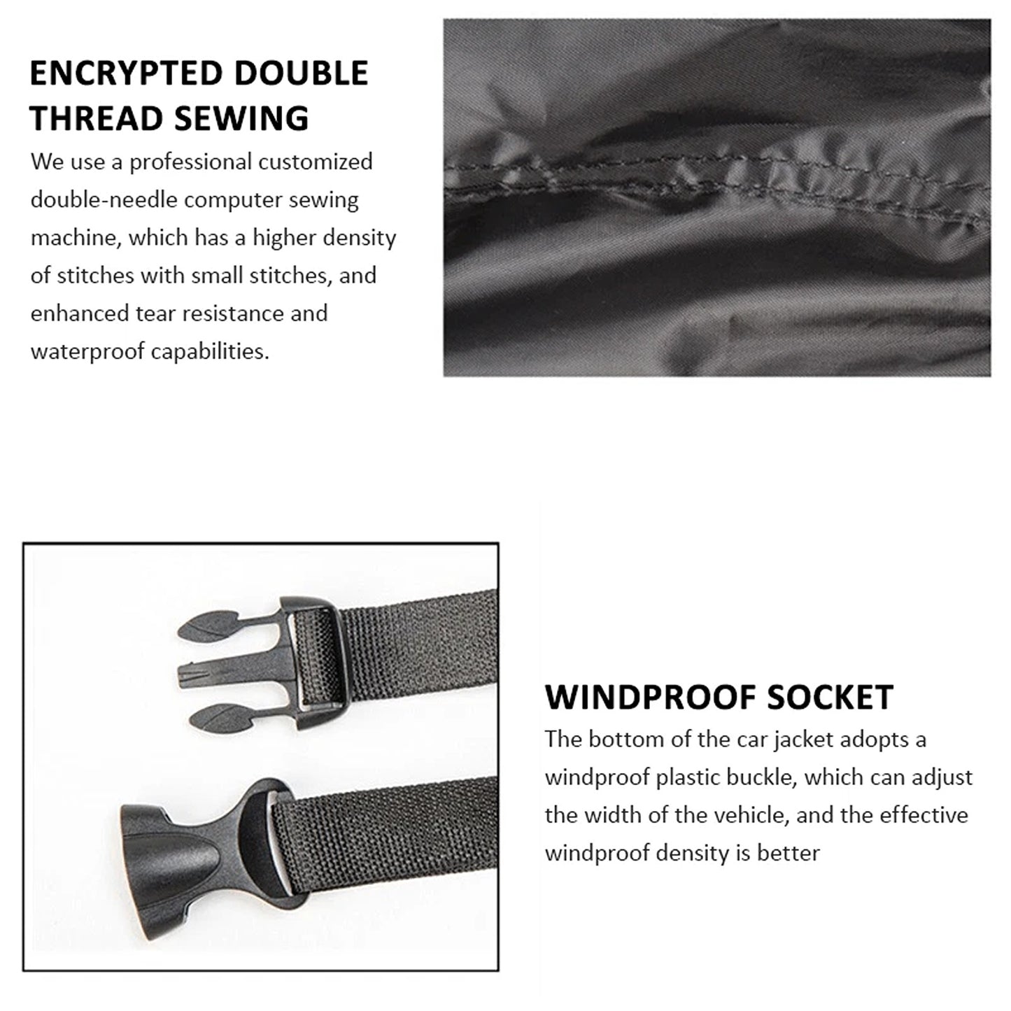Durable Waterproof Bike Cover for One Bicycle Outdoor Use