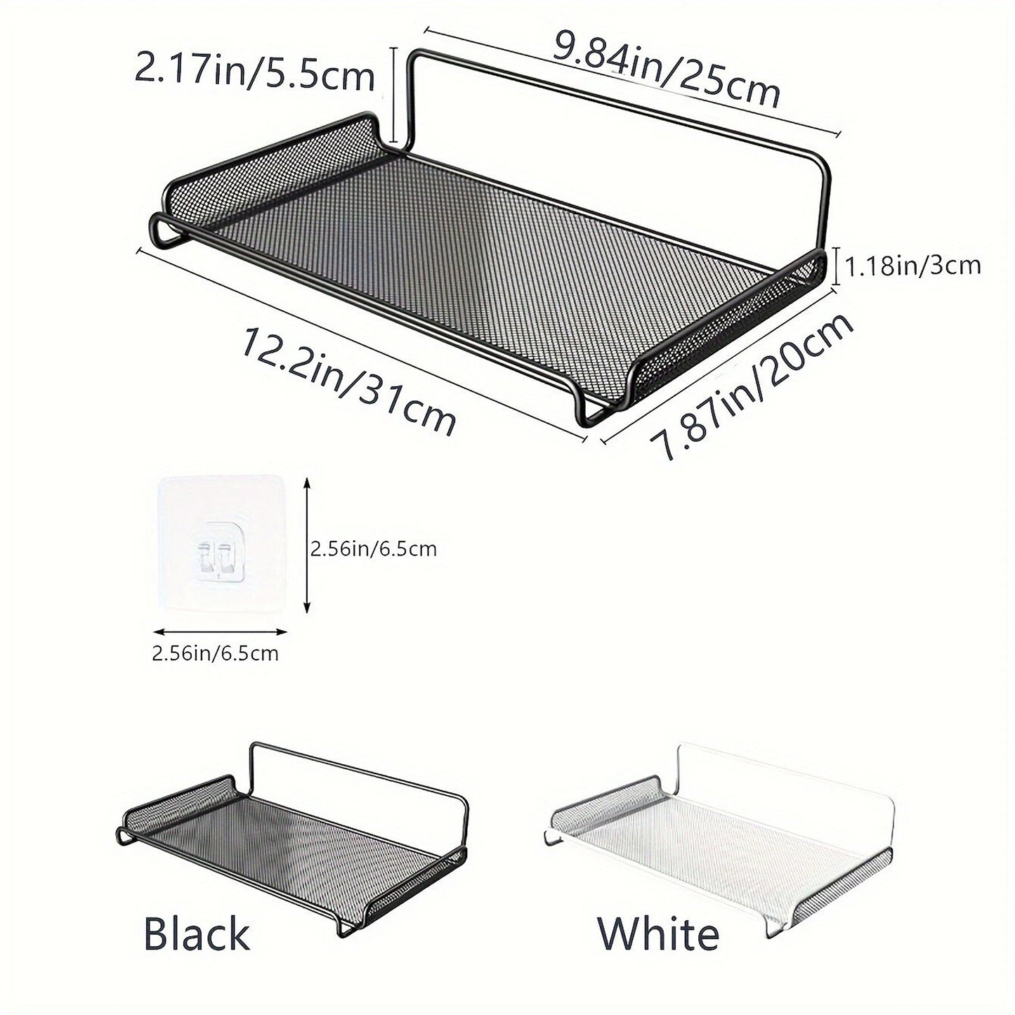 Wall Mounted Shelf for WiFi Router and Electronic Accessories