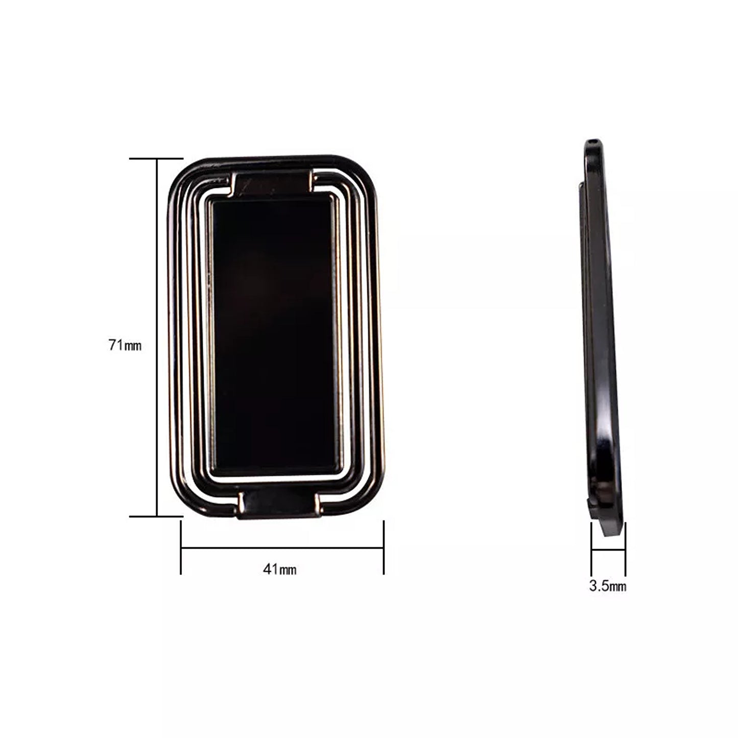 Magnetic Phone Ring Holder and Car Mount Universal for iPhone iPad and Android