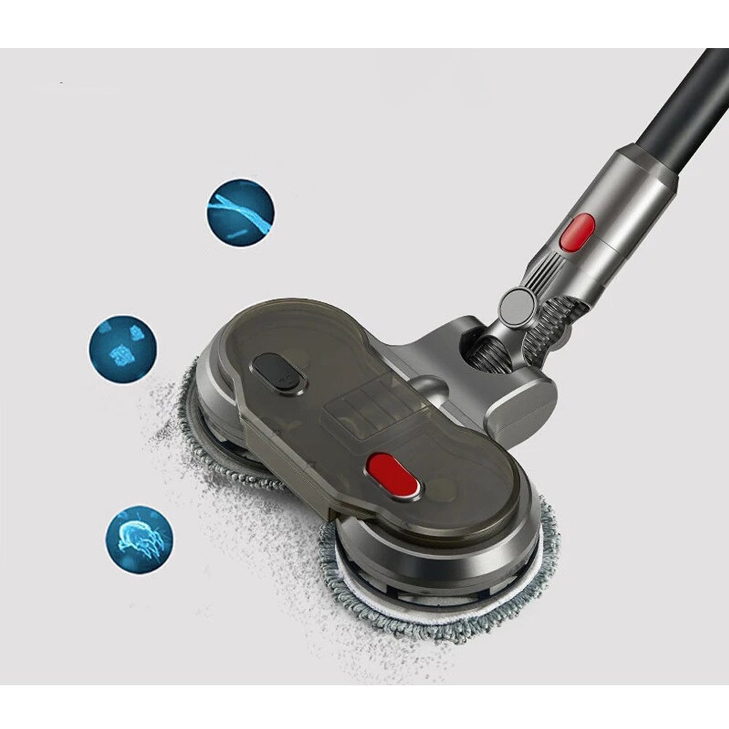 Electric Motorised Mop for Dyson Vacuum Cleaners Cordless V7 V8 V10 V11 Wet Dry