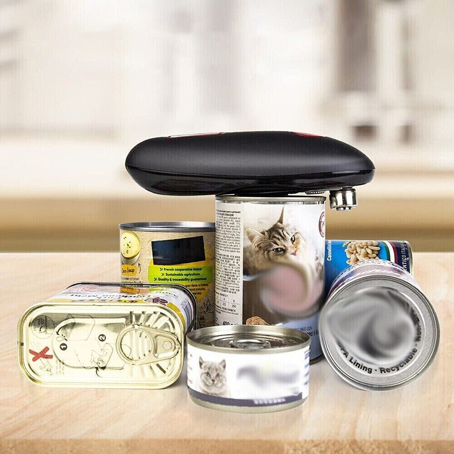 Touch Automatic Can Opener Jar Lid Opener