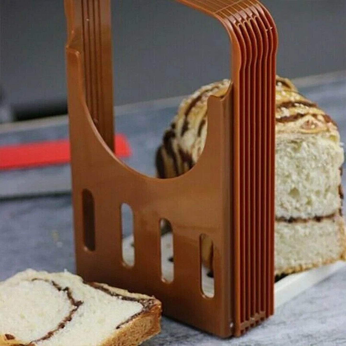 Bread Cutter Slicing Guide Loaf and Toast Cutting Kitchen Tool