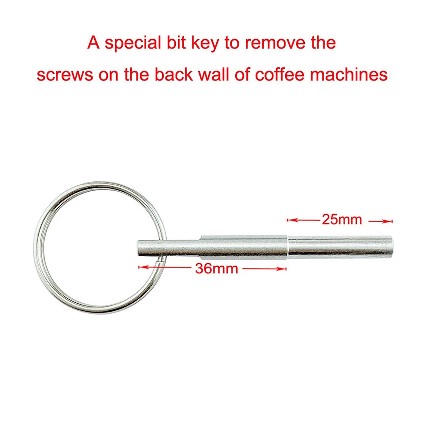 Oval Head Bit Repair Tool Kit for Jura AEG Coffee Machines