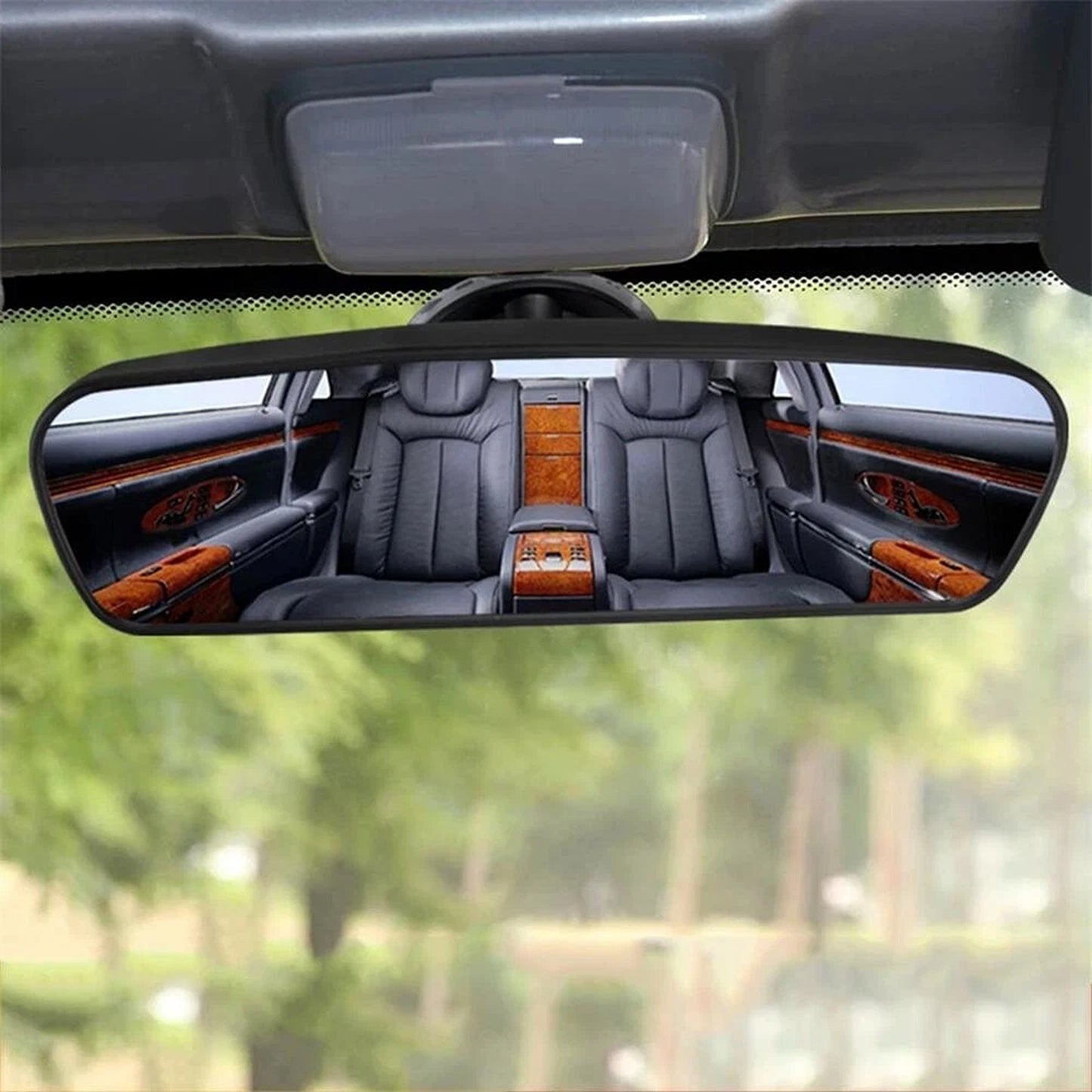 Universal Car Rear View Mirror with Suction Mount