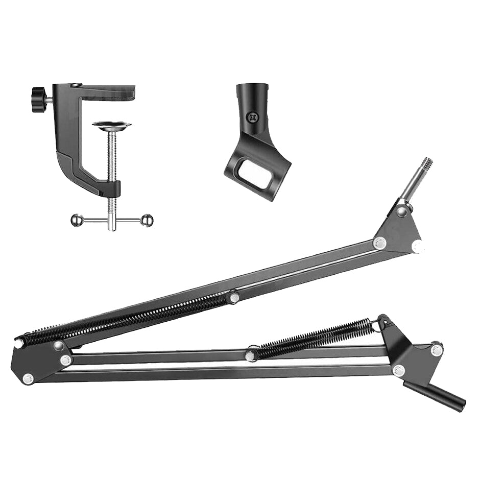 Microphone Suspension Boom Scissor Arm Stand