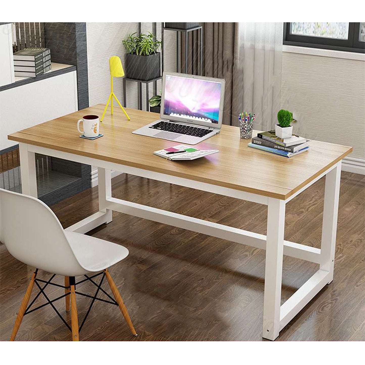 Computer Desk Workstation Study Table with Storage For Home Office