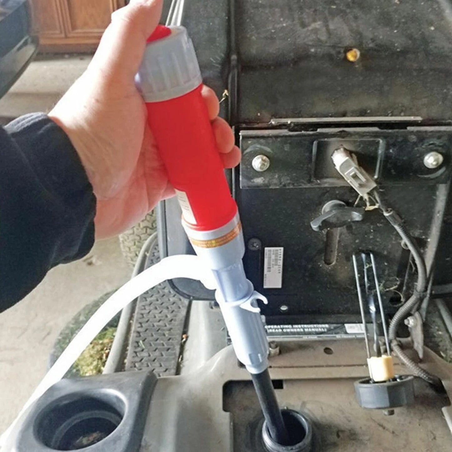 Electric Battery Powered Liquid Transfer Pump For Water Fuel And Oil - Random Colour