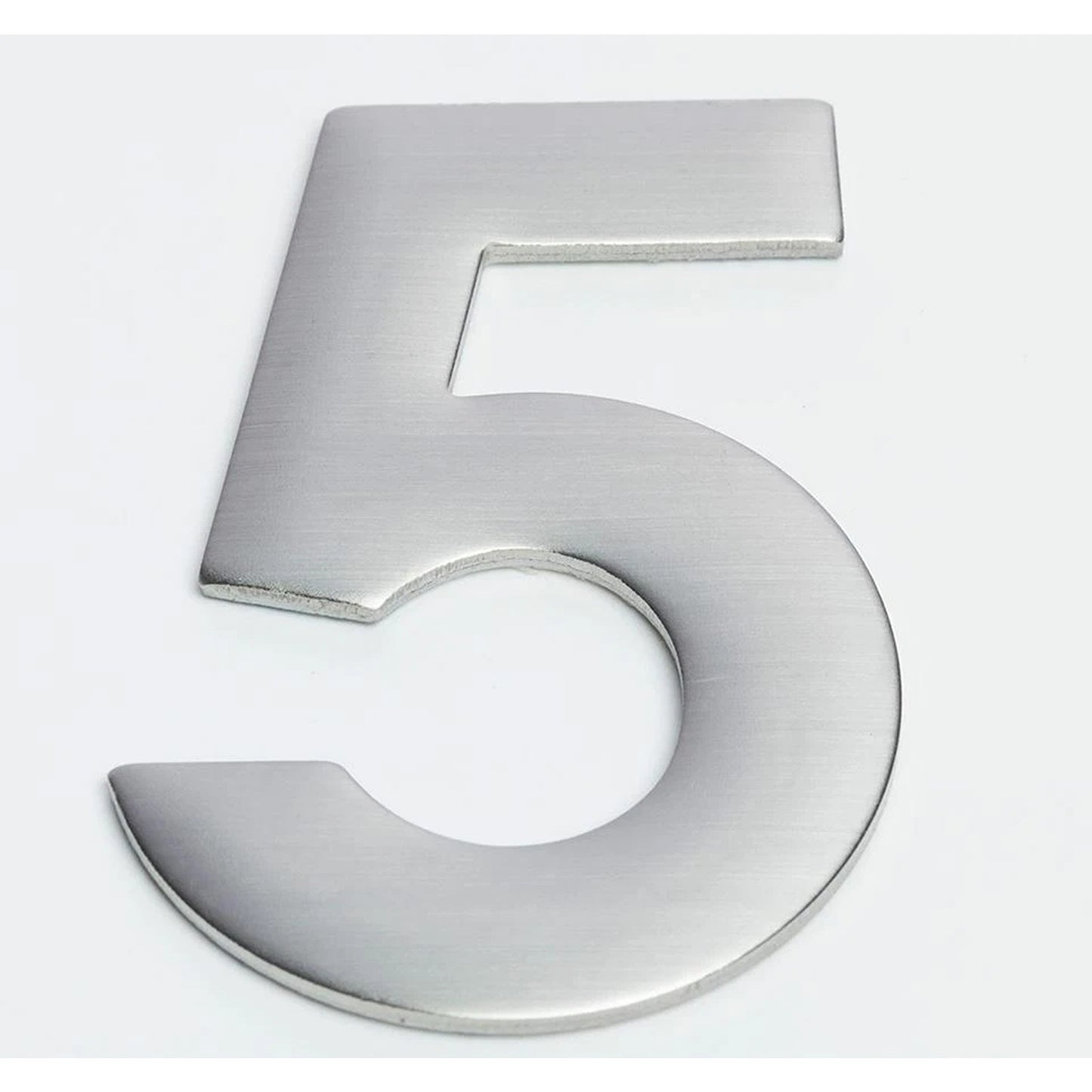 Stainless Steel House Numbers for Door Letterbox or Wall Plaque Stick On