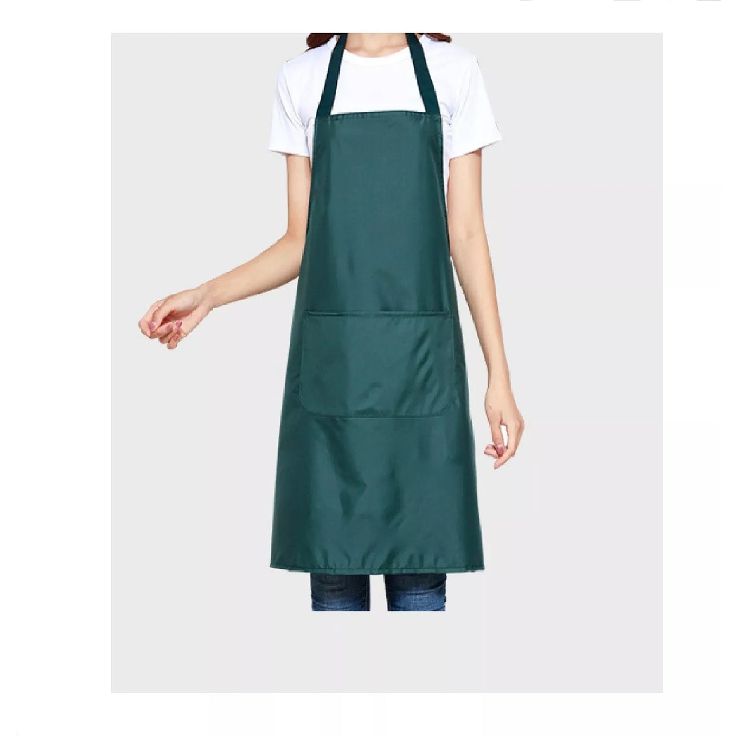 Heavy Duty Plastic Apron for Butcher Kitchen and Cleaning Use