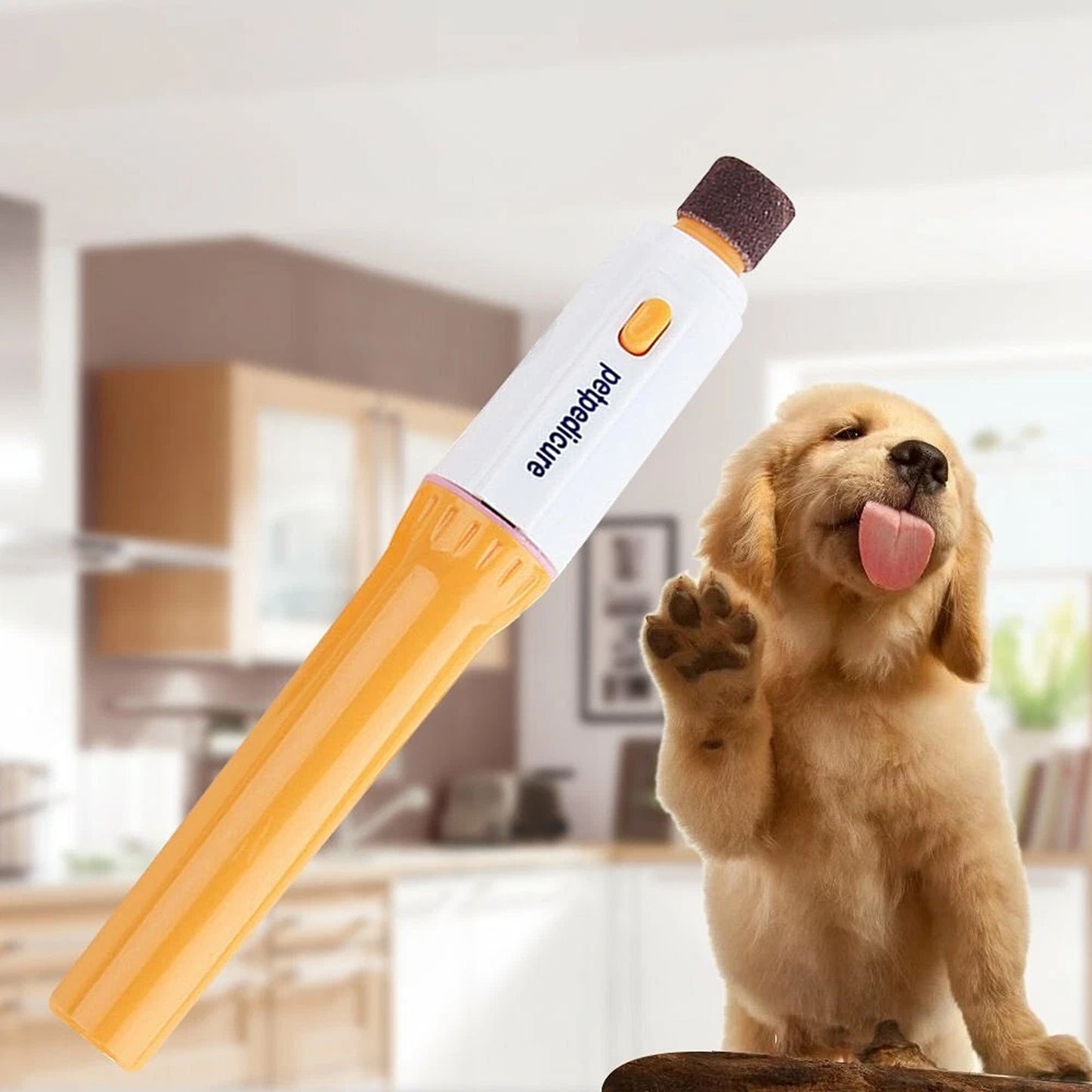 Pet Dog Cat Nail Claw Trimmer Tool Grooming Care Electric Grinder Kit