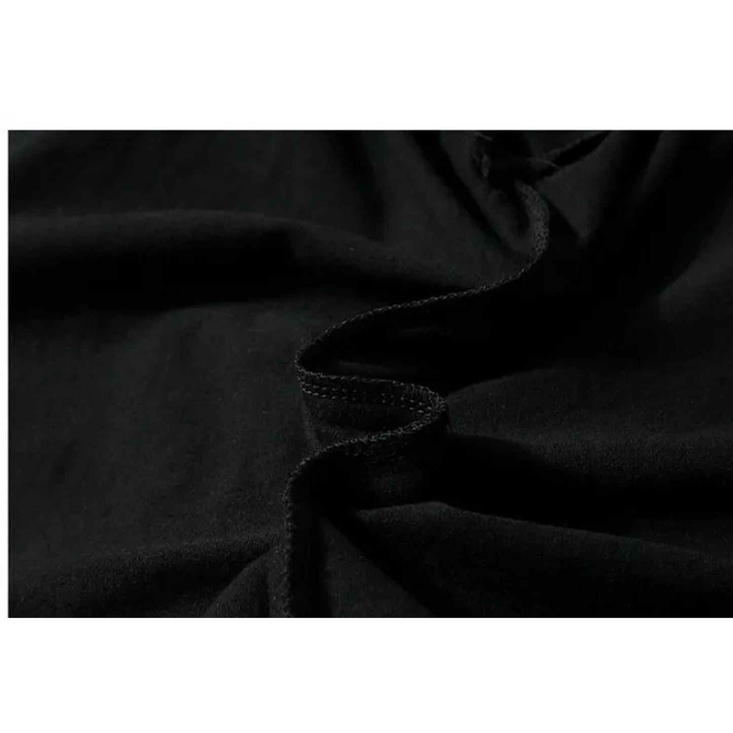 Premium Heavy Cotton Long Sleeve T Shirt for Men - Black