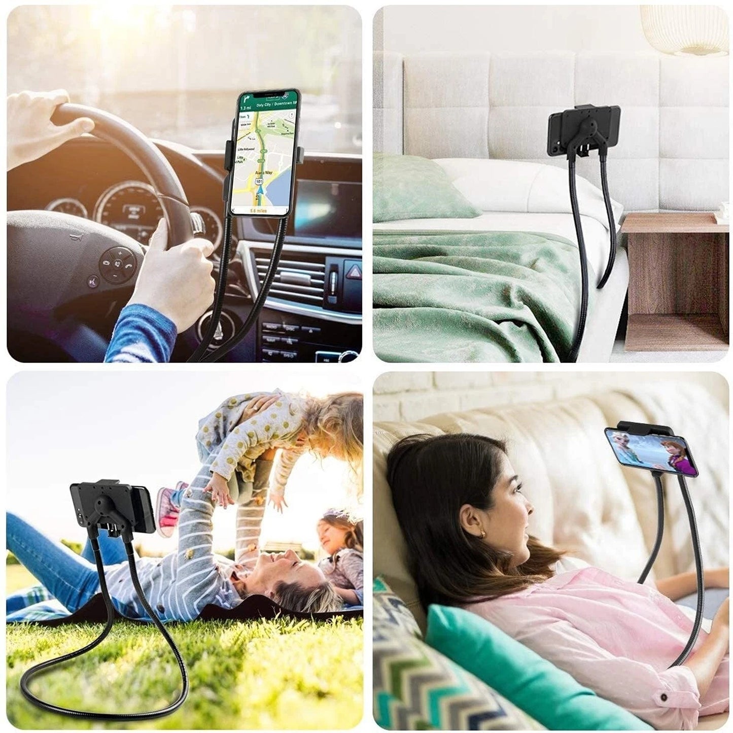 Flexible Lazy Neck Phone Stand Bendable Holder For Smartphones