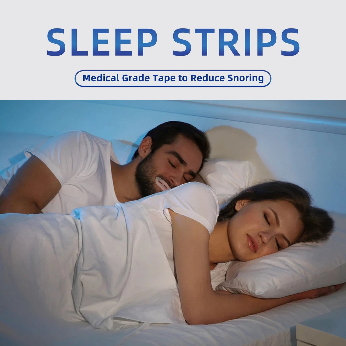 Mouth Tape Strips for Snoring Relief and Nose Breathing 90pcs