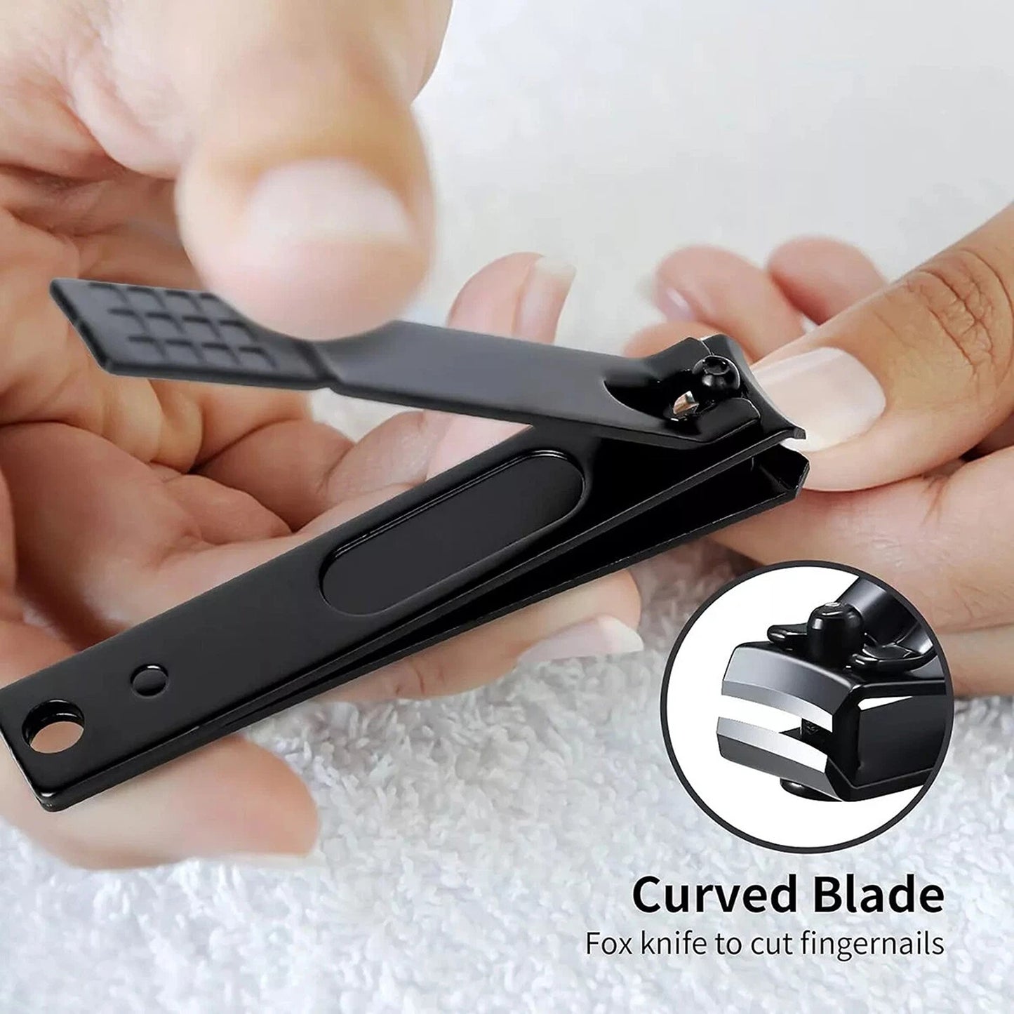 3pcs Nail Trimming Set Manicure Clippers and Cutters