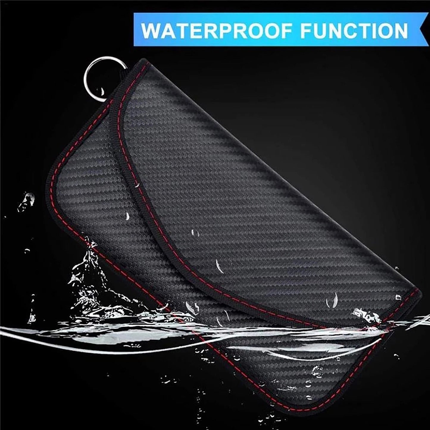 RFID Signal Blocking Faraday Pouch for Phones and Wallets