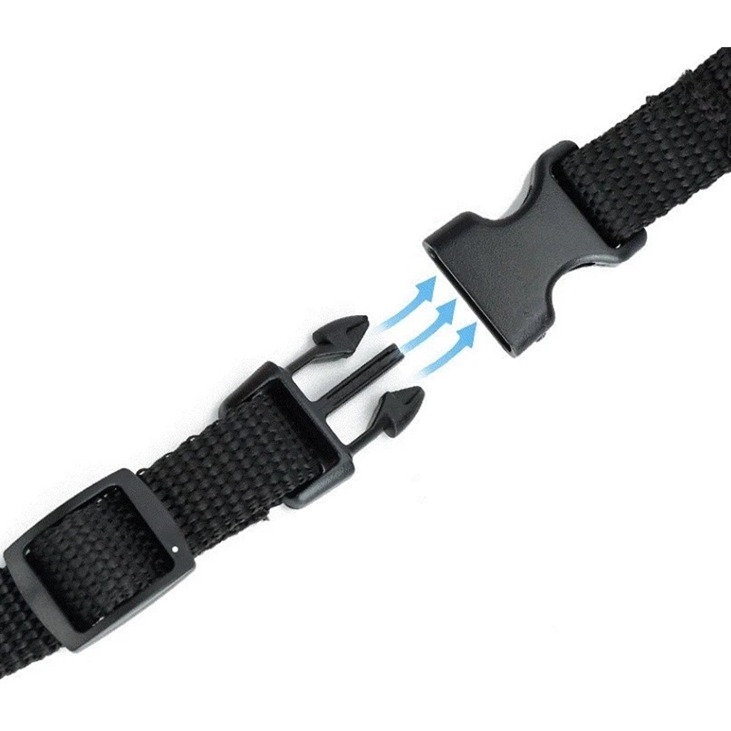 Black Pet Dog Mouth Cover with Secure Adjustable Straps