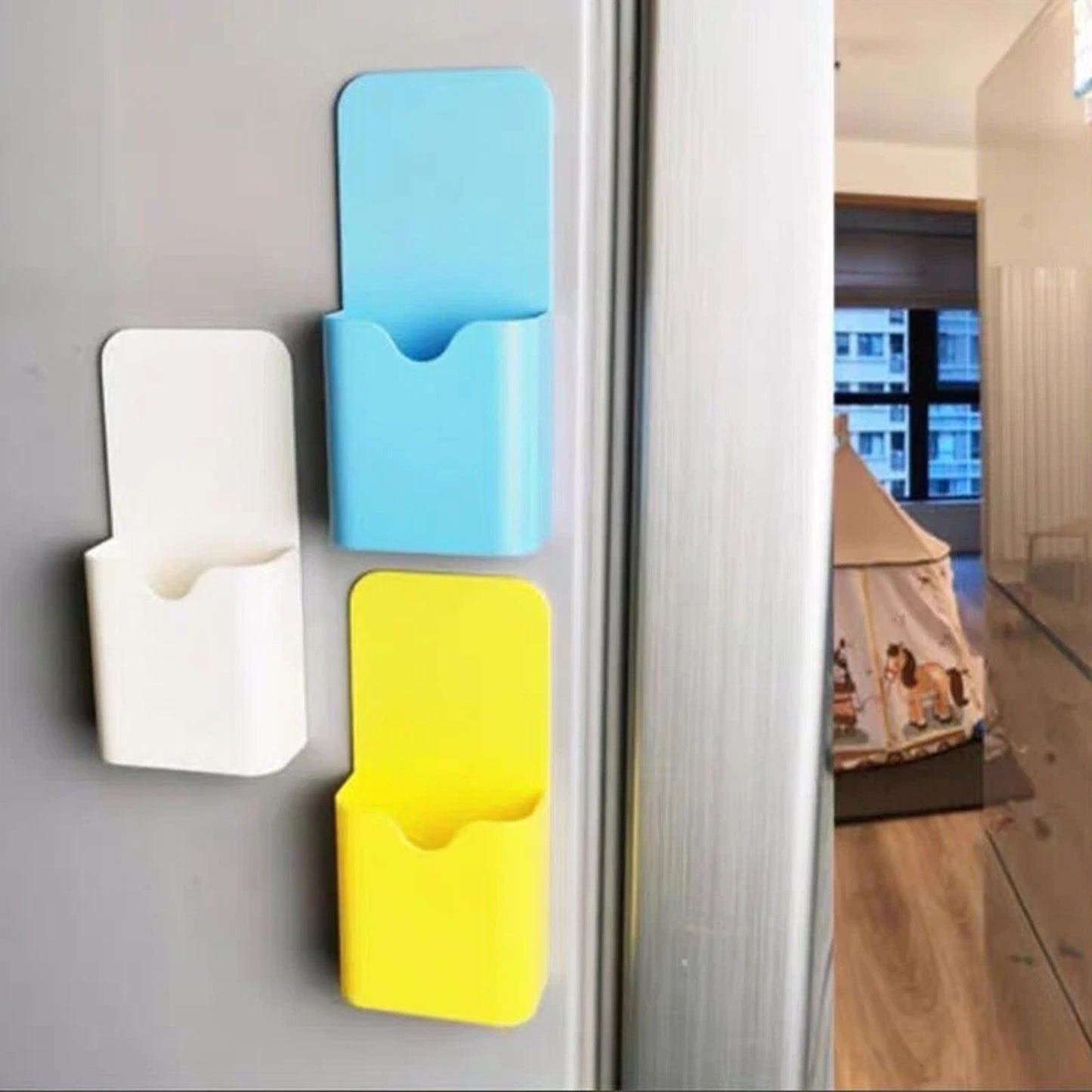 Magnetic Pencil and Eraser Storage Box for Home or Office