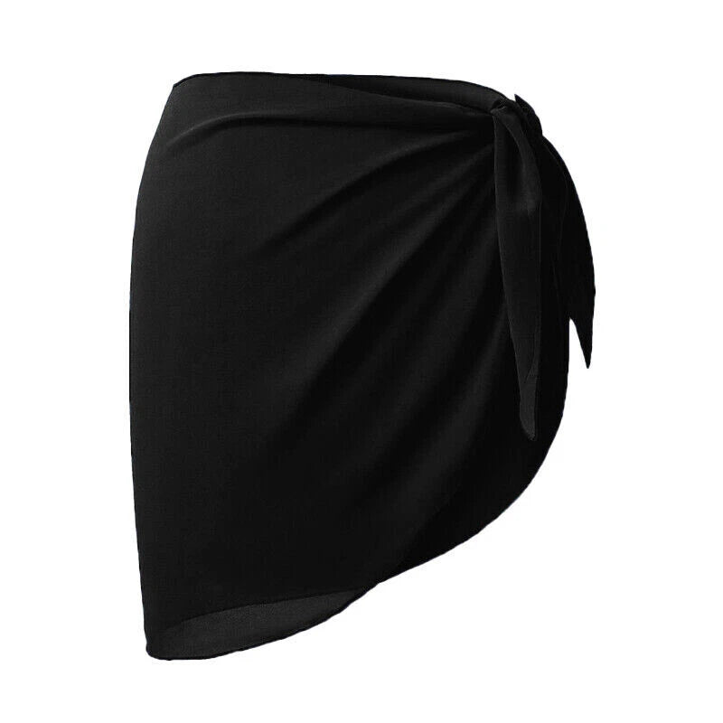 Women Sarong Skirt Wrap Short Cover Pareo Swim Beach Bikini Beachwear up