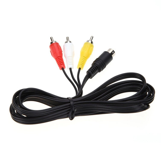 AV RCA Audio Video Cable For SEGA Mega Drive 2 3 Console