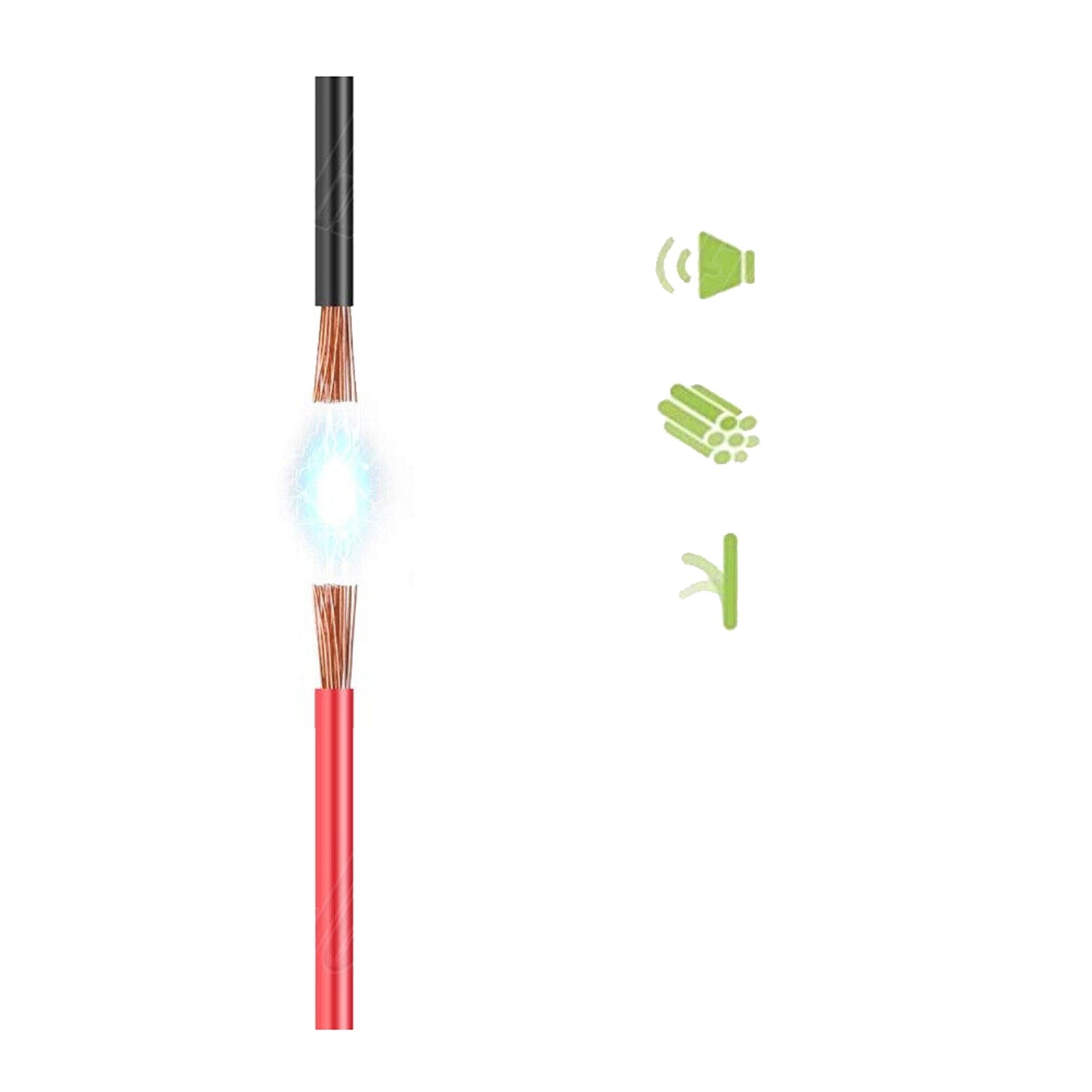 Speaker Cable Wire Sound Home Stereo Hifi Car Audio 100M