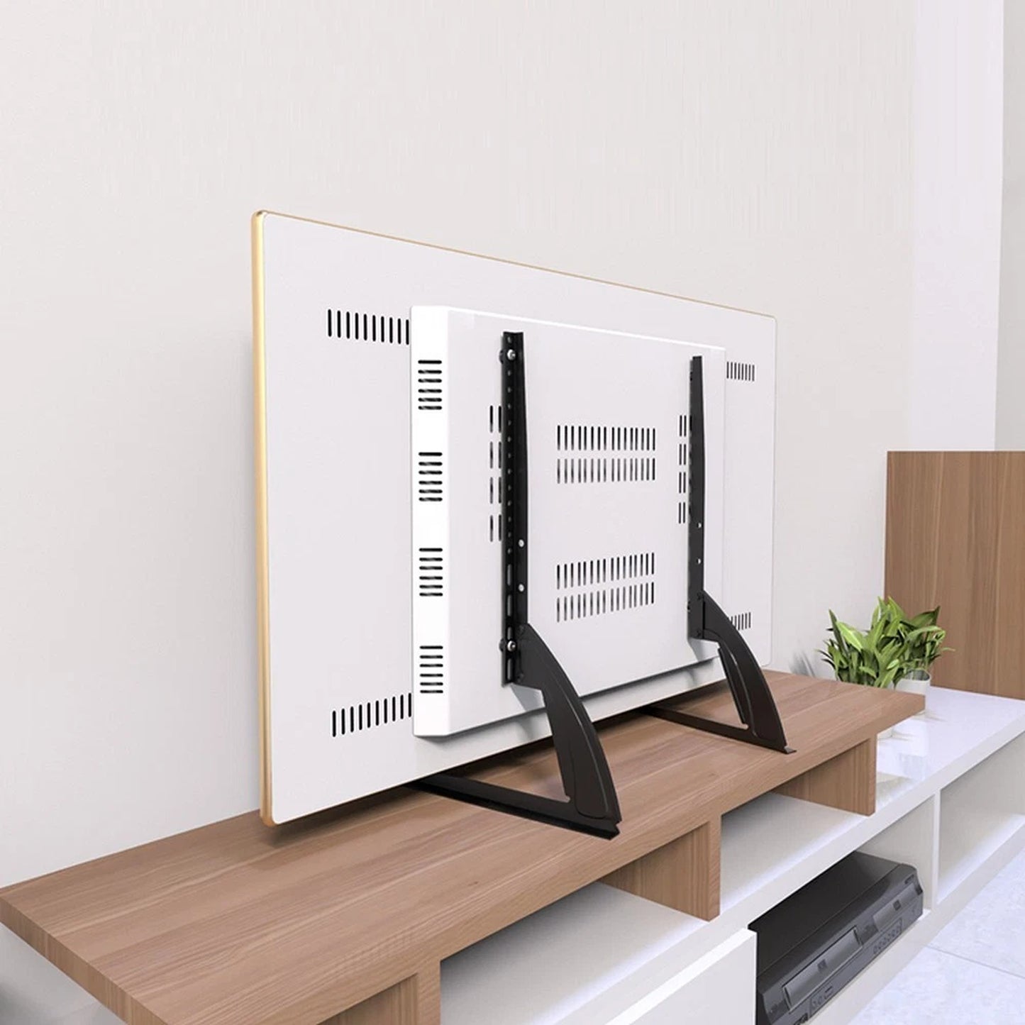 Universal Table Top TV Stand Bracket Base Pedestal Mount 32 to 70 Inch