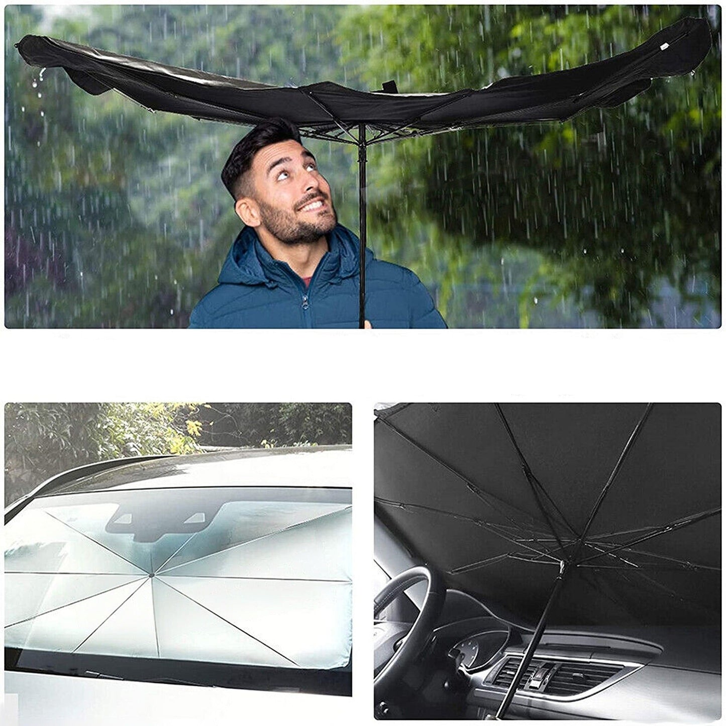 Foldable Windshield Umbrella Car Sun Shade