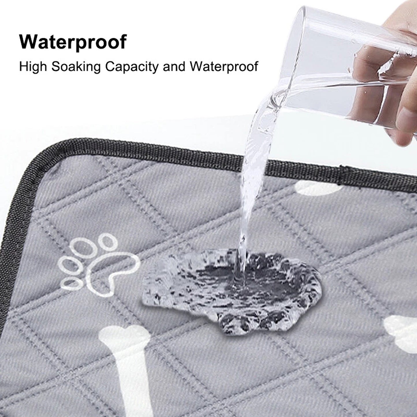 Pet Training Pad Washable Reusable Mat for Dogs and Cats