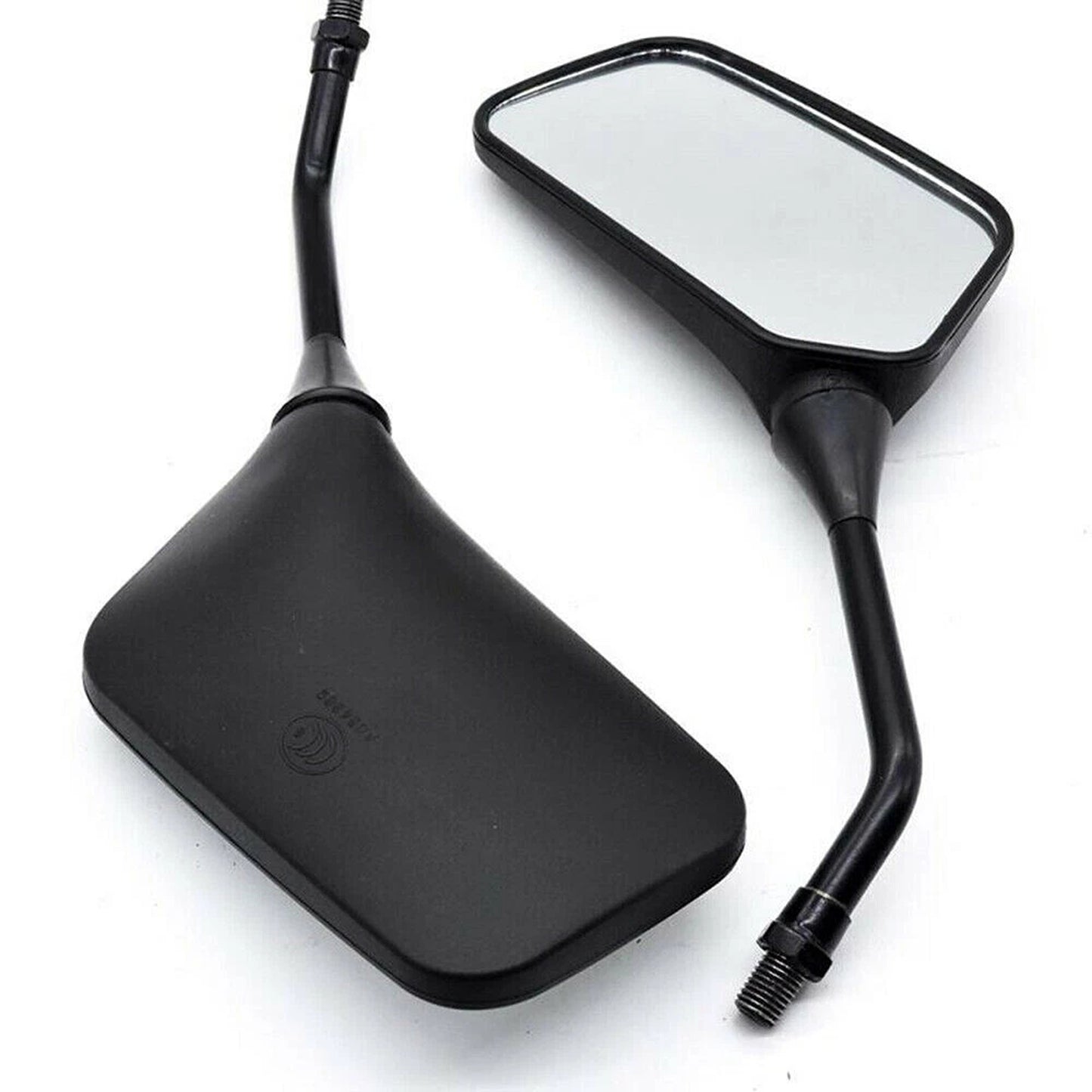 1 Pair Motorcycle Rearview Mirrors for Honda Suzuki Kawasaki