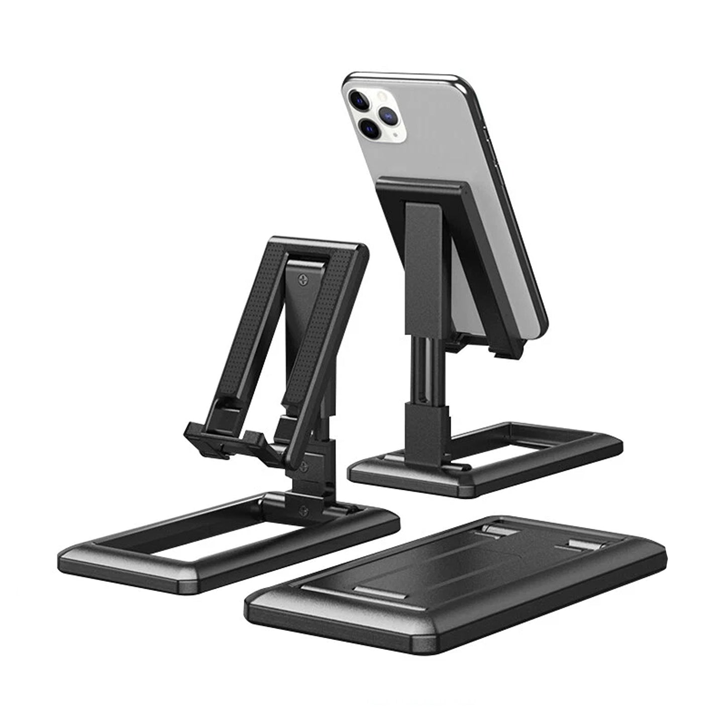 Adjustable Phone and Tablet Holder Foldable Desk Mount for iPhone