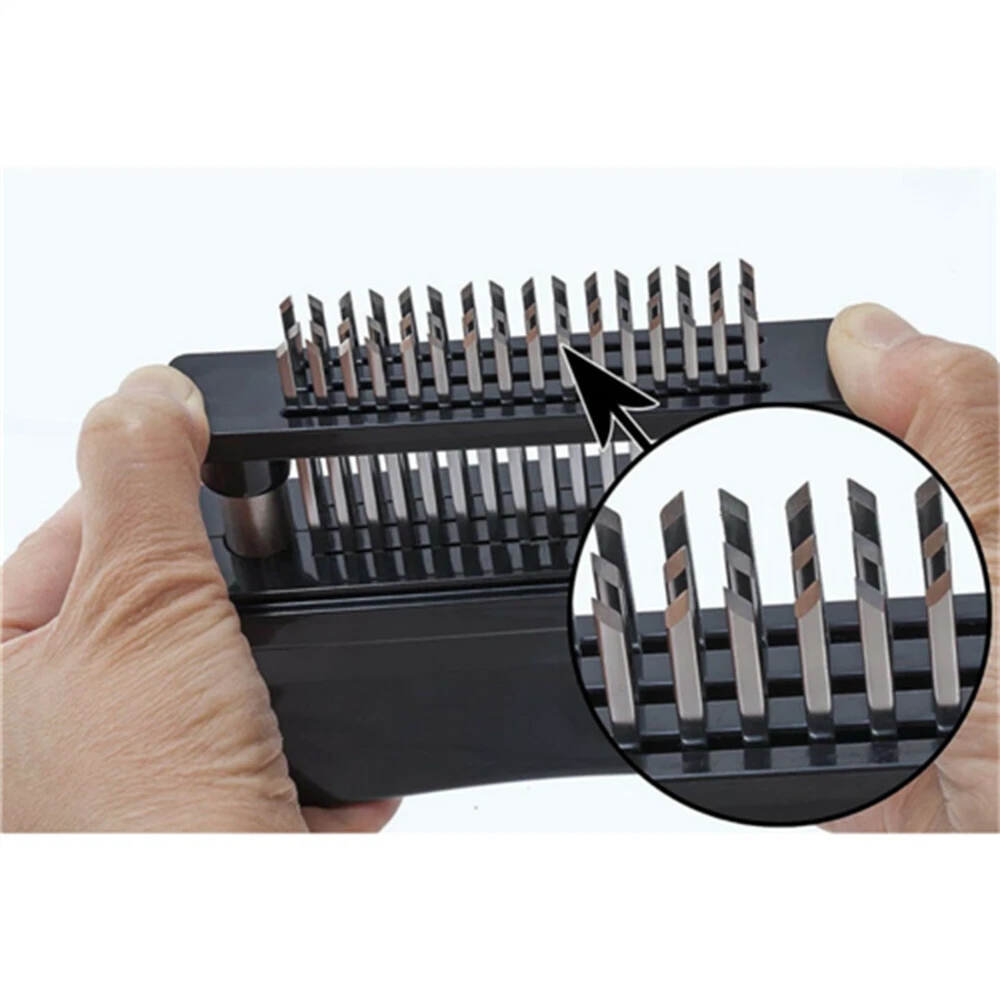 Manual Meat Tenderizer Stainless Steel Steak Beef Chicken