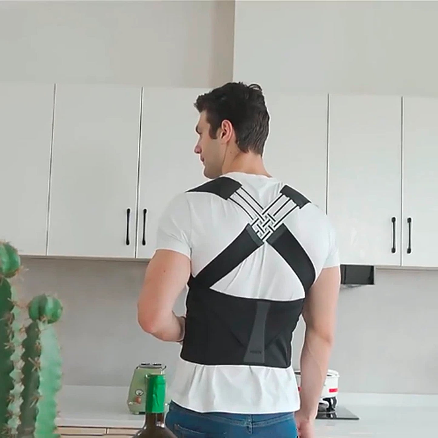 Adjustable Posture Corrector Back Support Brace for Men and Women