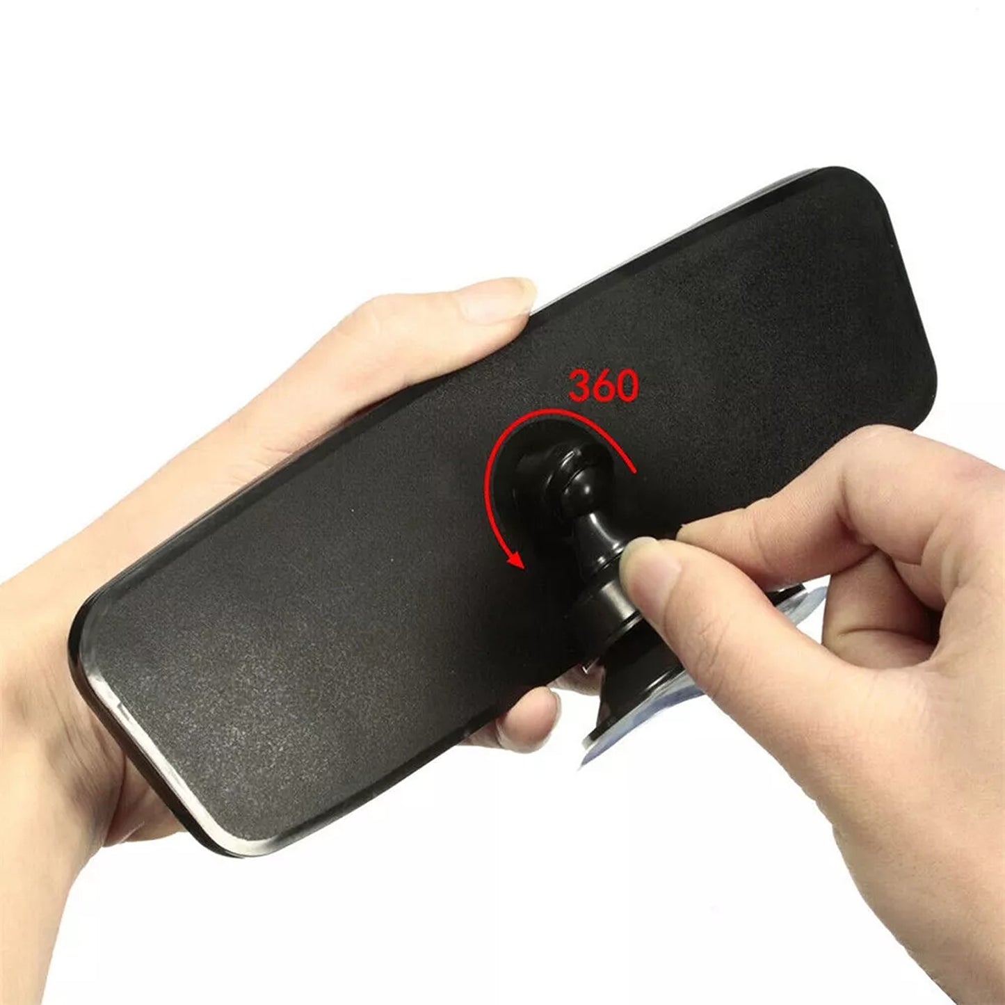 Universal Car Rear View Mirror with Suction Mount
