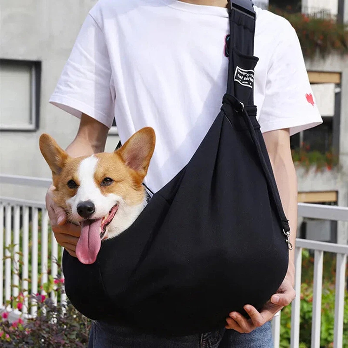 Pet Carrier Sling Bag for Dogs and Cats Travel Shoulder Backpack