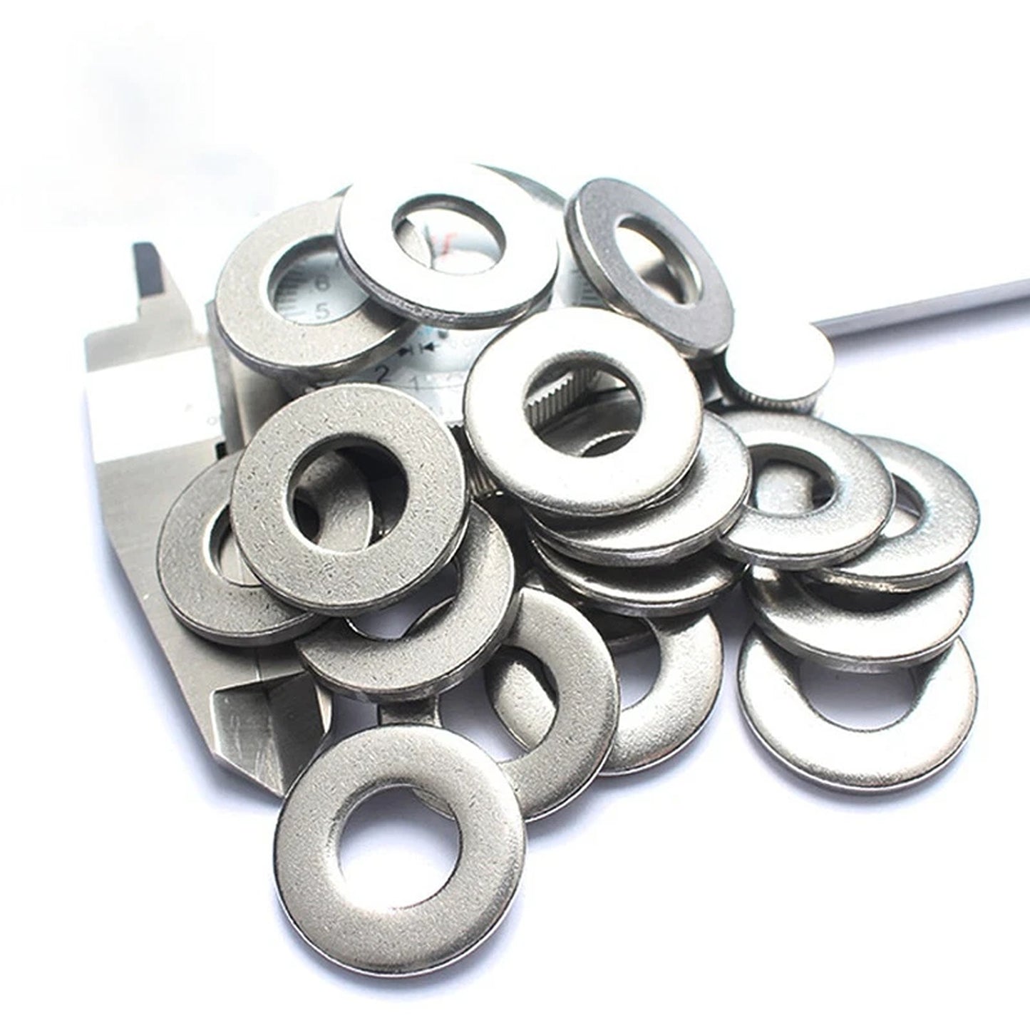 Stainless Steel Flat Washer Assortment Set 600pcs