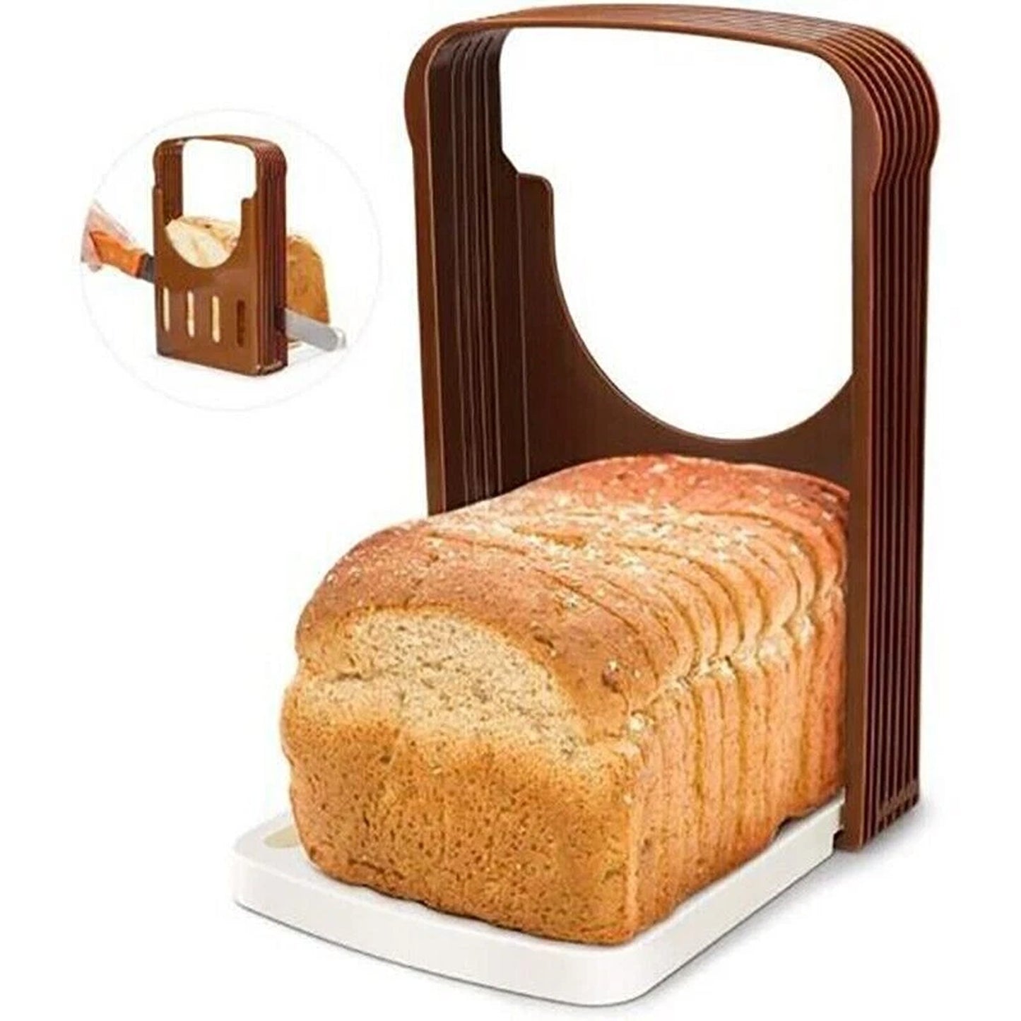 Bread Cutter Slicing Guide Loaf and Toast Cutting Kitchen Tool