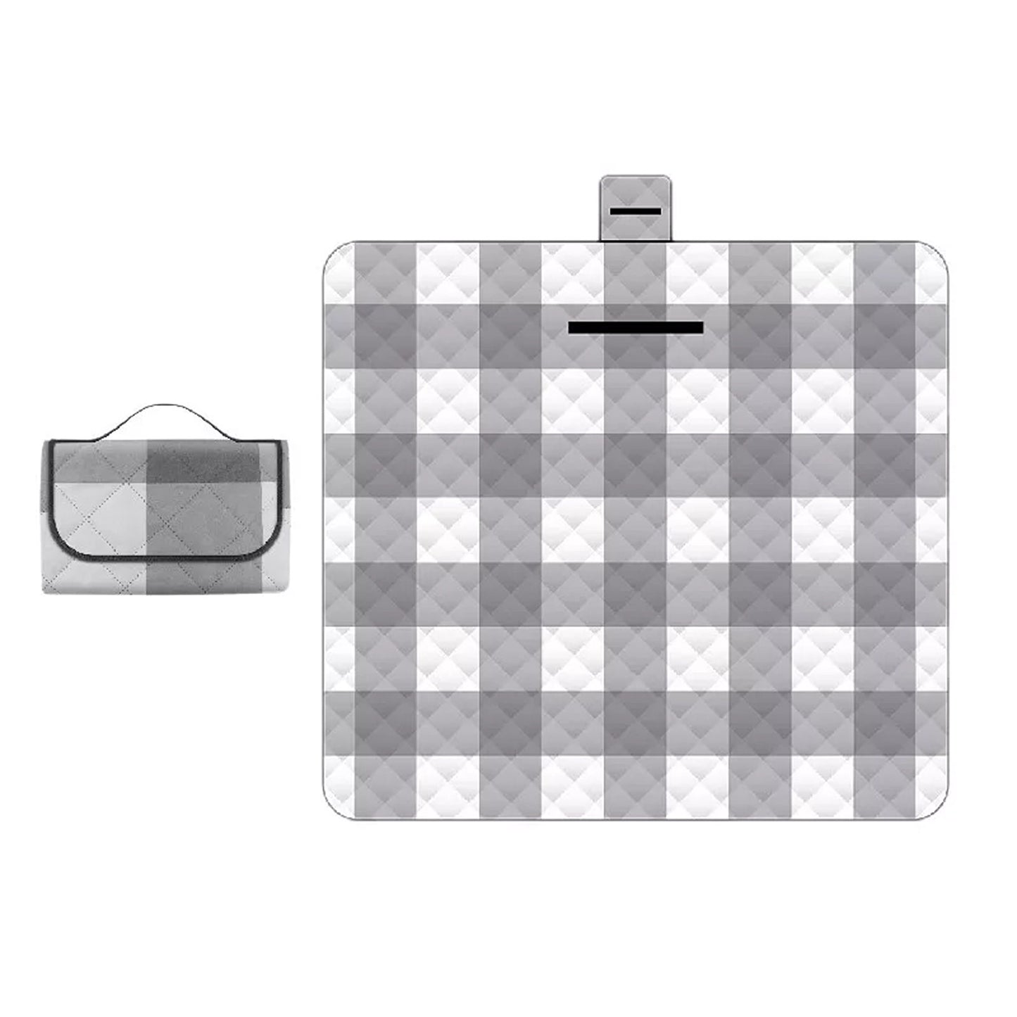 Foldable Picnic Blanket Waterproof Outdoor Mat 200x200cm Lightweight