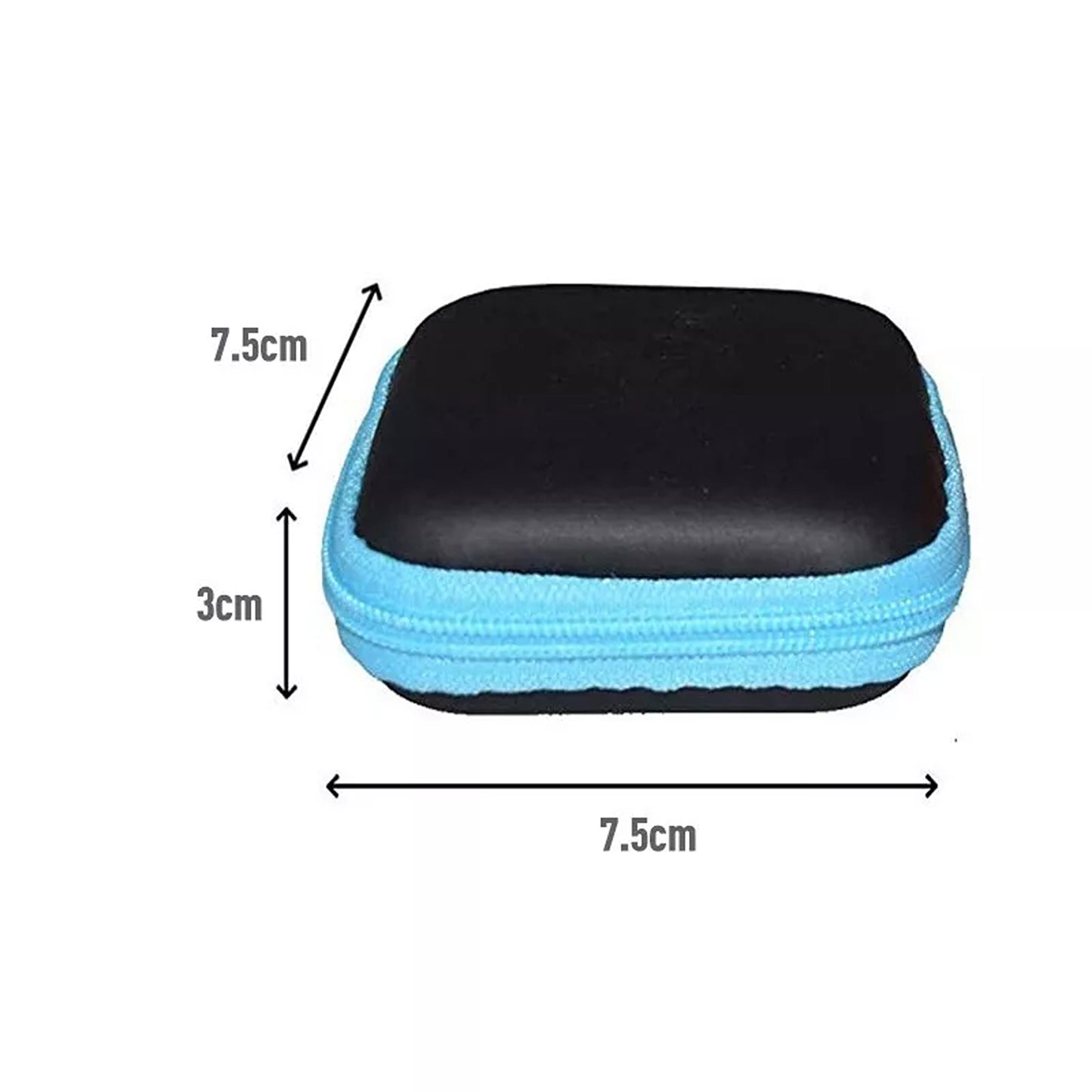 Portable Hard Case Pouch Storage Bag for Earphones Headphones Earbuds Cable