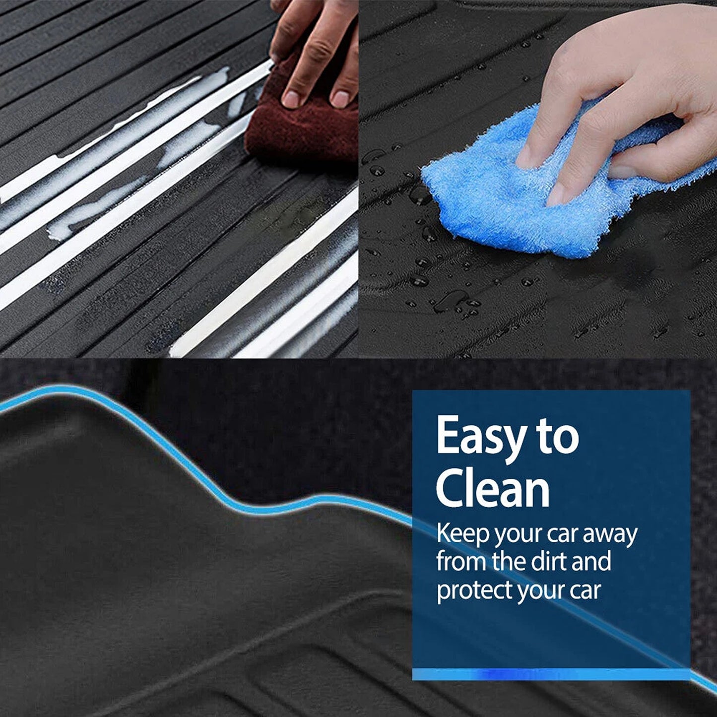 Heavy Duty Rubber Boot Liner for Mazda CX5 2017 to 2025