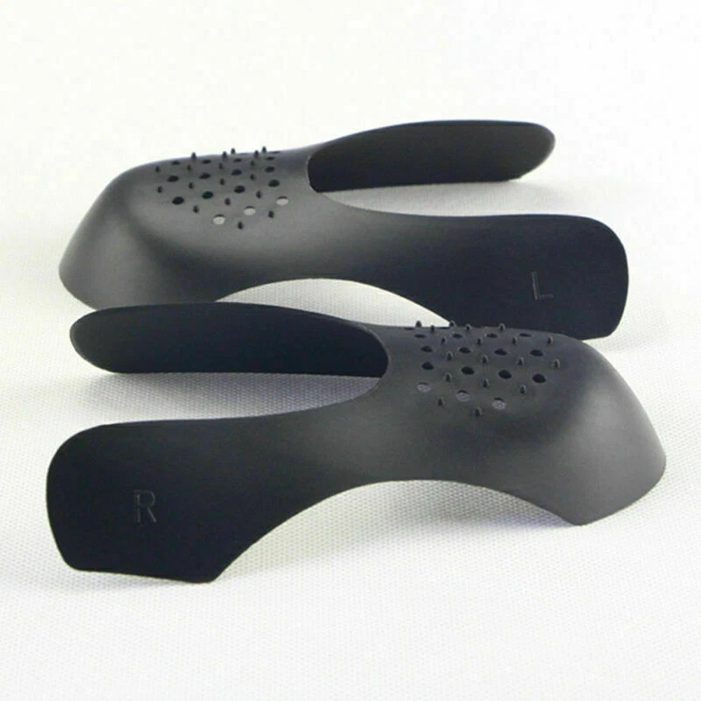 Sneaker Crease Protectors 2 Pair Shoe Shields Decreaser Guards - Black