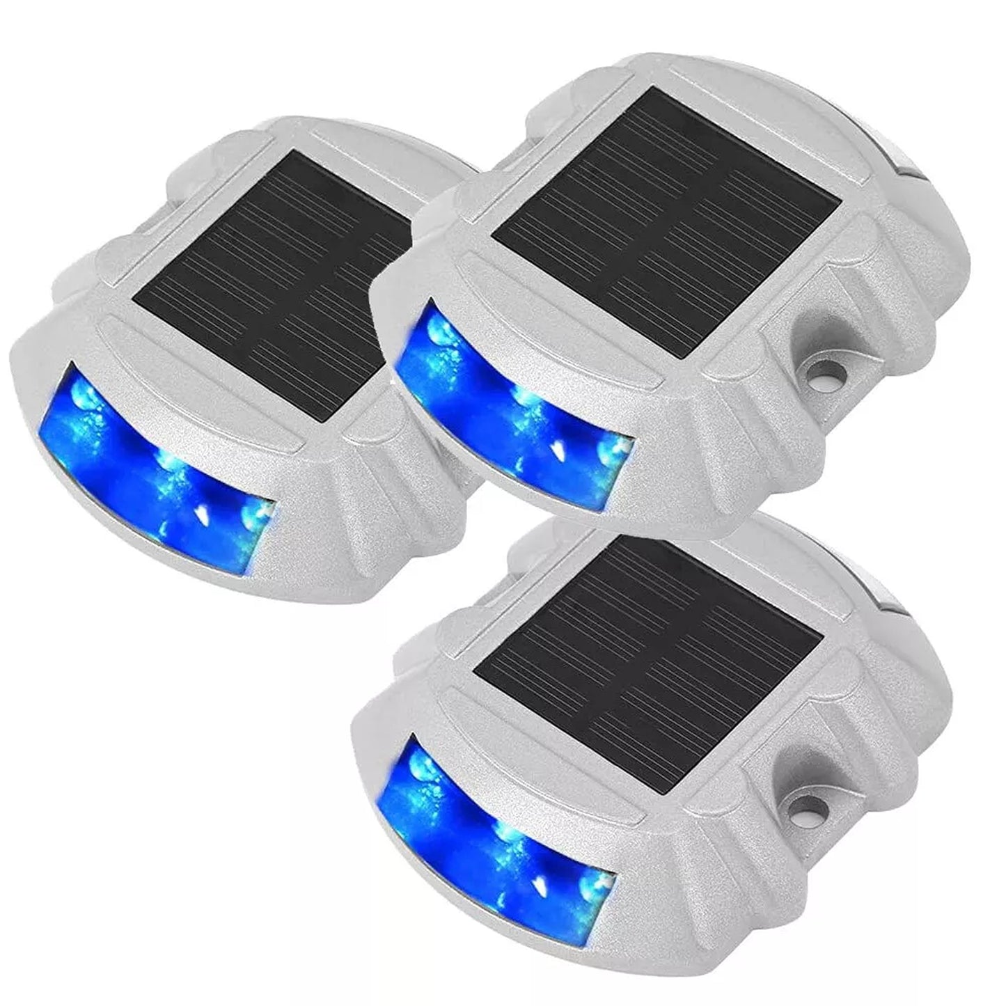 Solar Driveway Lights LED Deck Pathway Safety Light