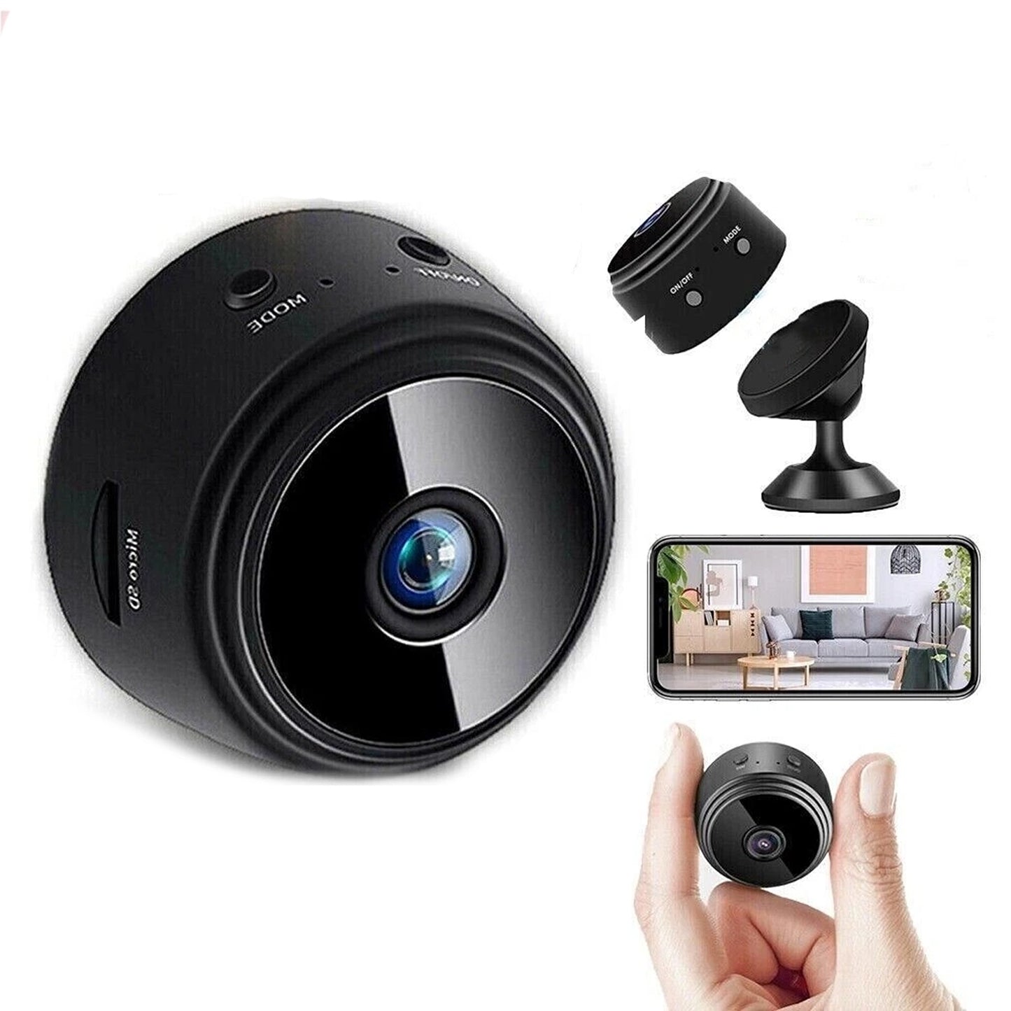 Mini Wifi HD Security Camera 1080P Wireless Night Vision Monito