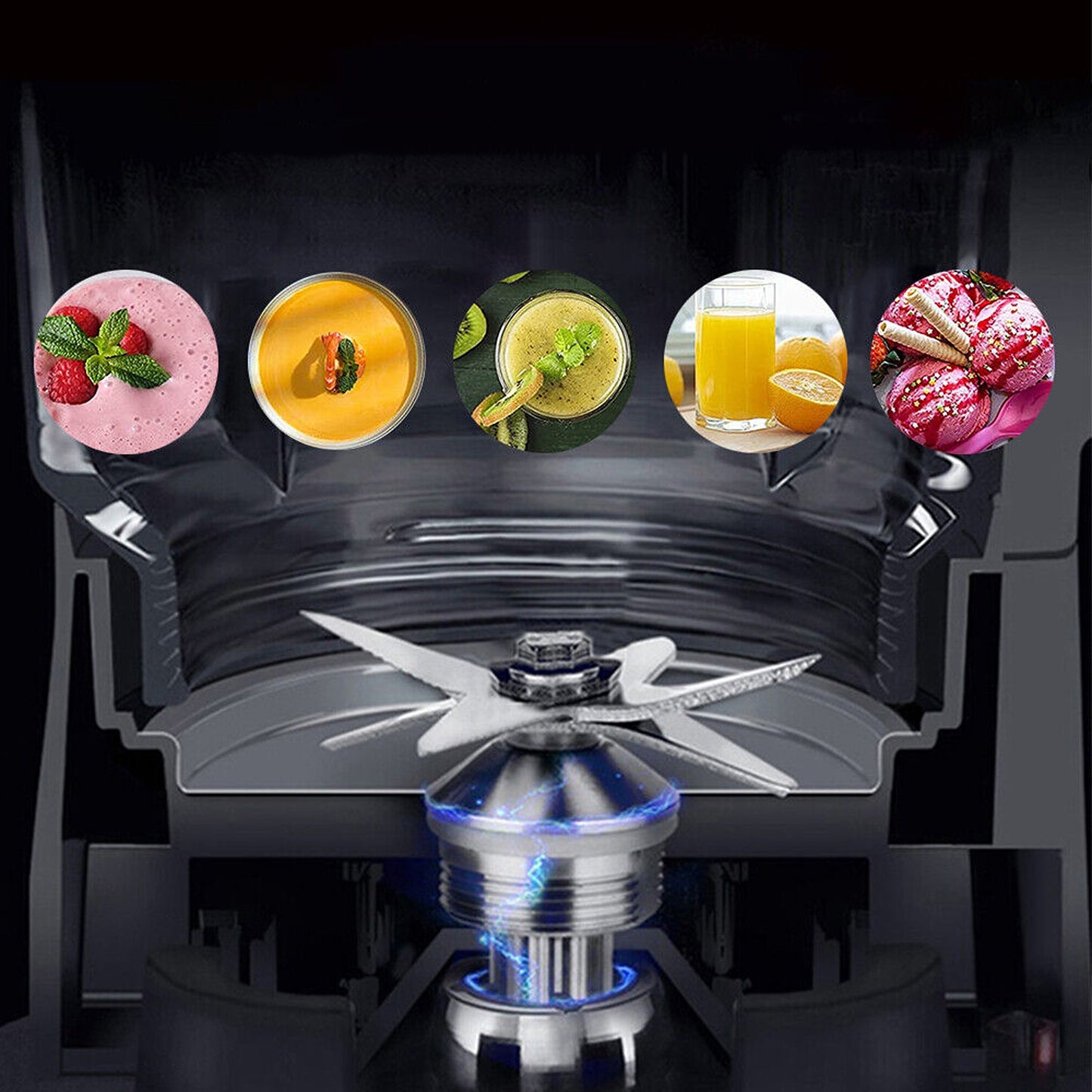 2L Commercial Smoothie Blender Mixer Juicer